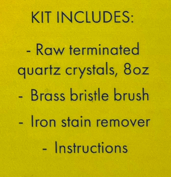 Clean Your Own Crystals Kits!