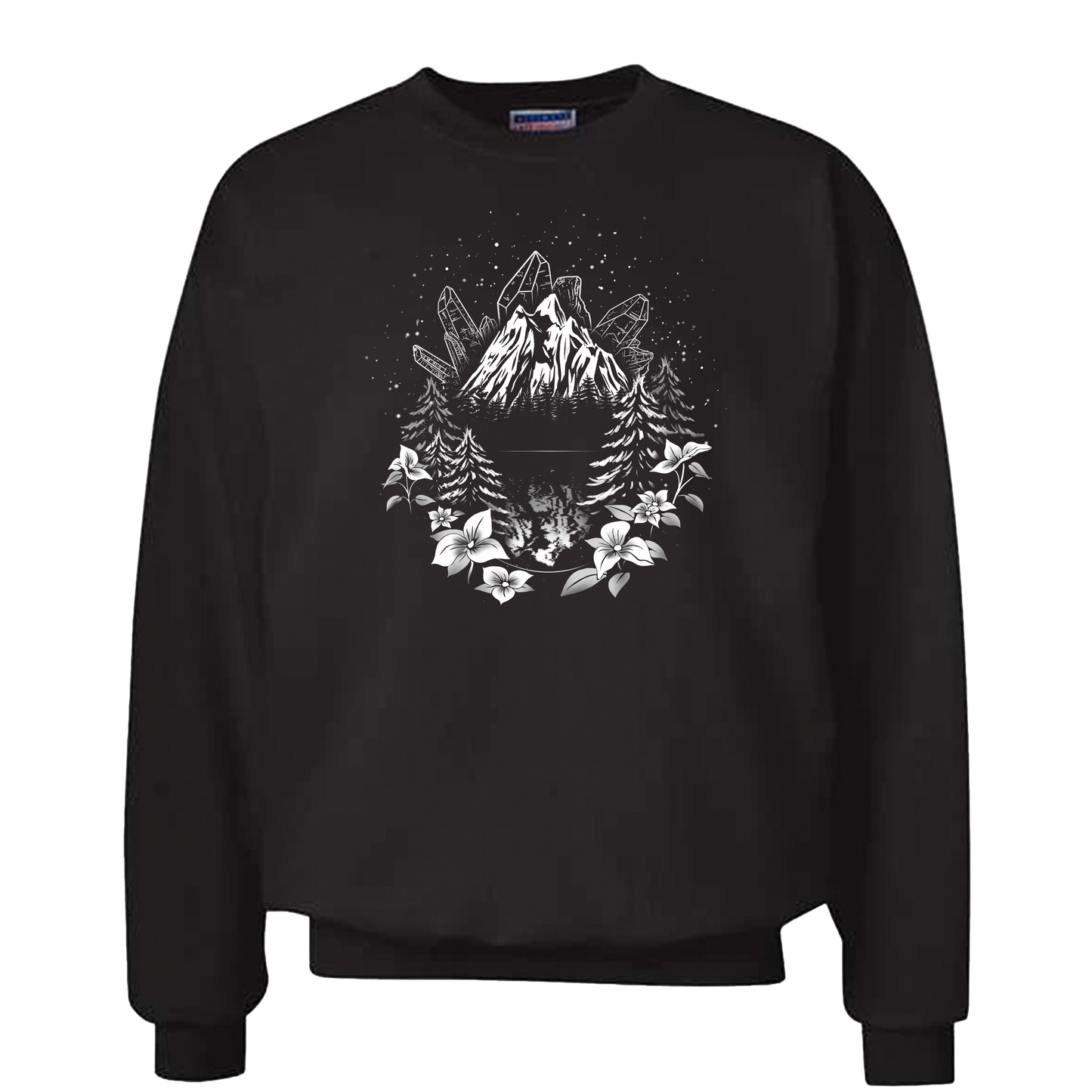 The Mountains Are Calling - Style 5 - Adult Fleece Crew