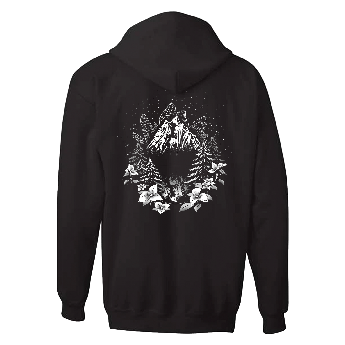The Mountains Are Calling - Style 6 - Adult Full Zip Hoodie