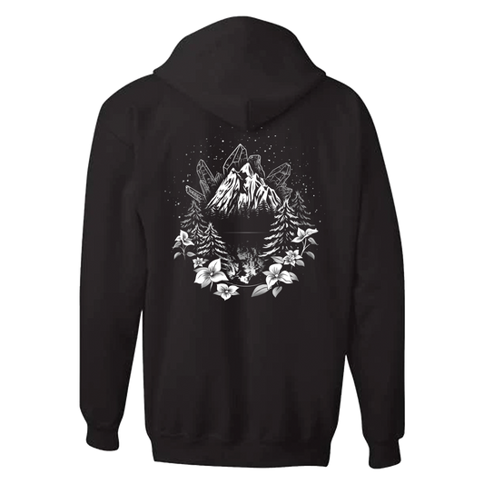 The Mountains Are Calling - Style 6 - Adult Full Zip Hoodie