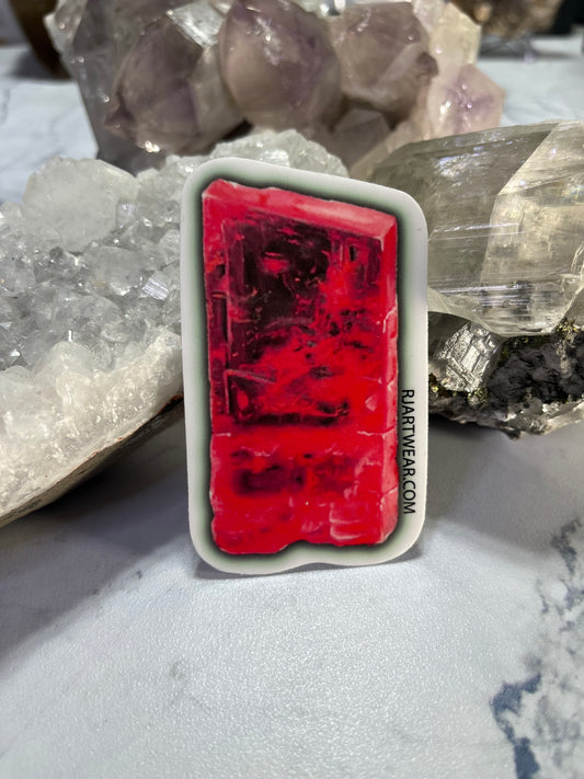 Rhodochrosite Sticker or Magnet