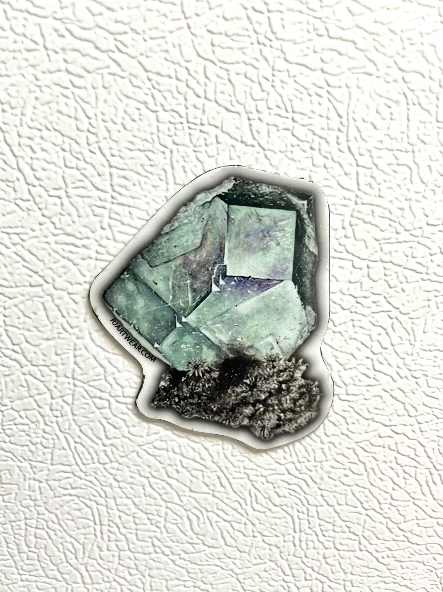 Chinese Fluorite Sticker or Magnet