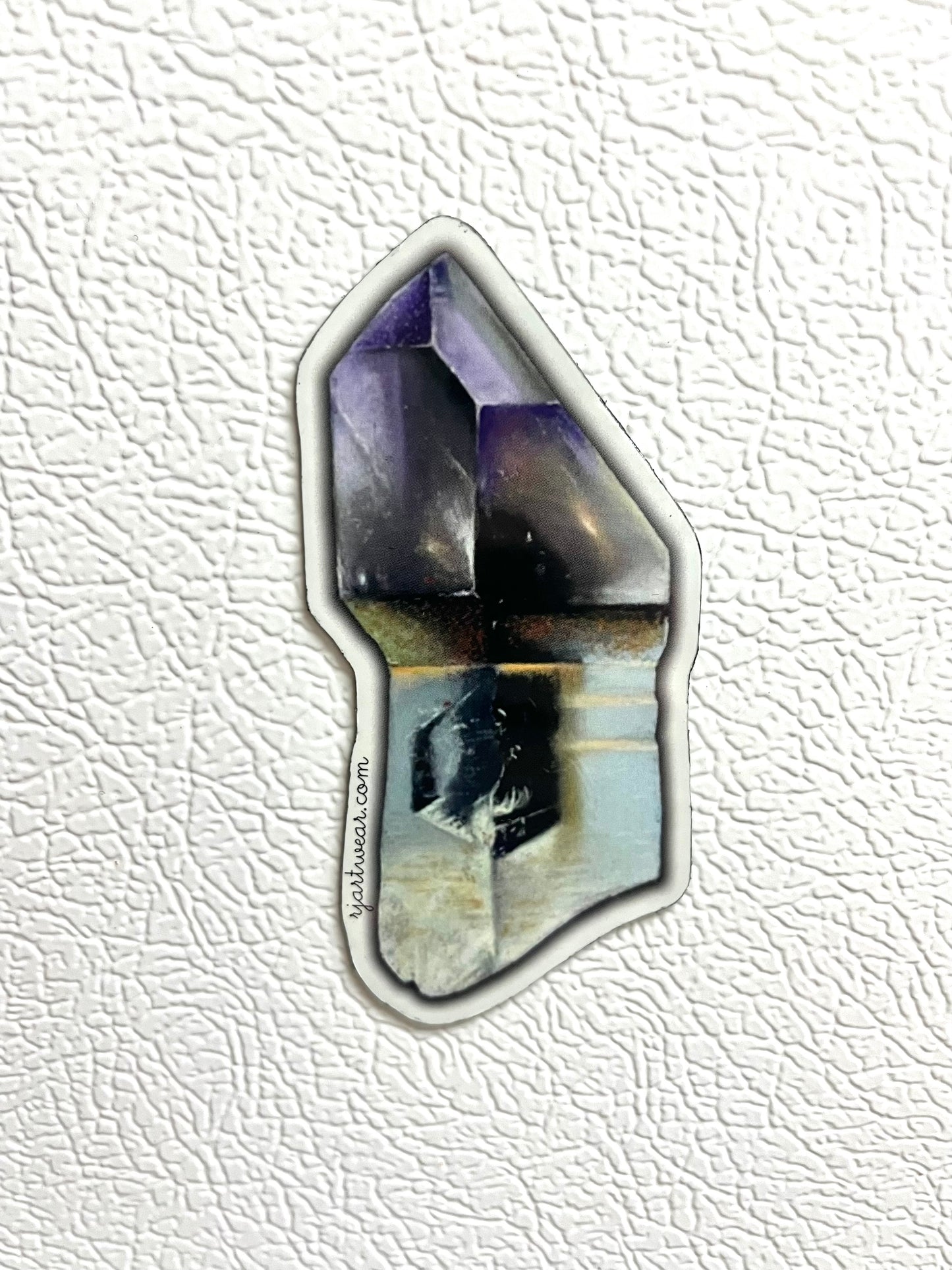 Washington Amethyst Scepter Sticker or Magnet