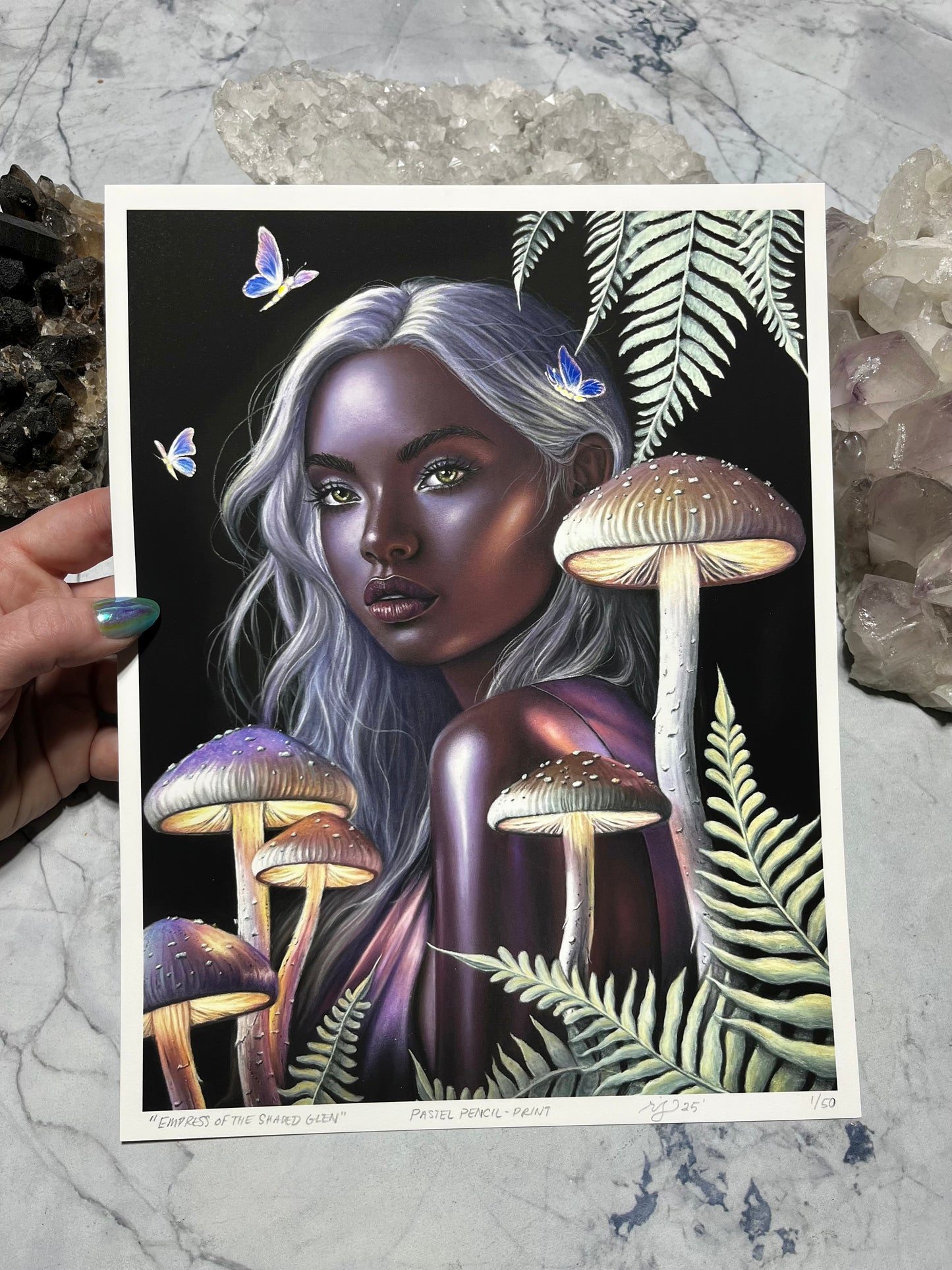 Empress Of The Shaded Glade - Fine Art Print