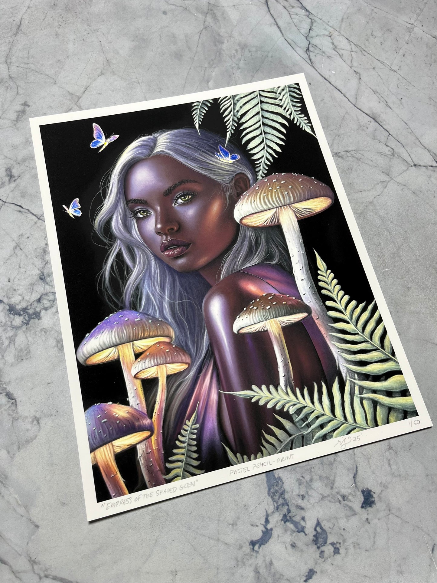 Empress Of The Shaded Glade - Fine Art Print