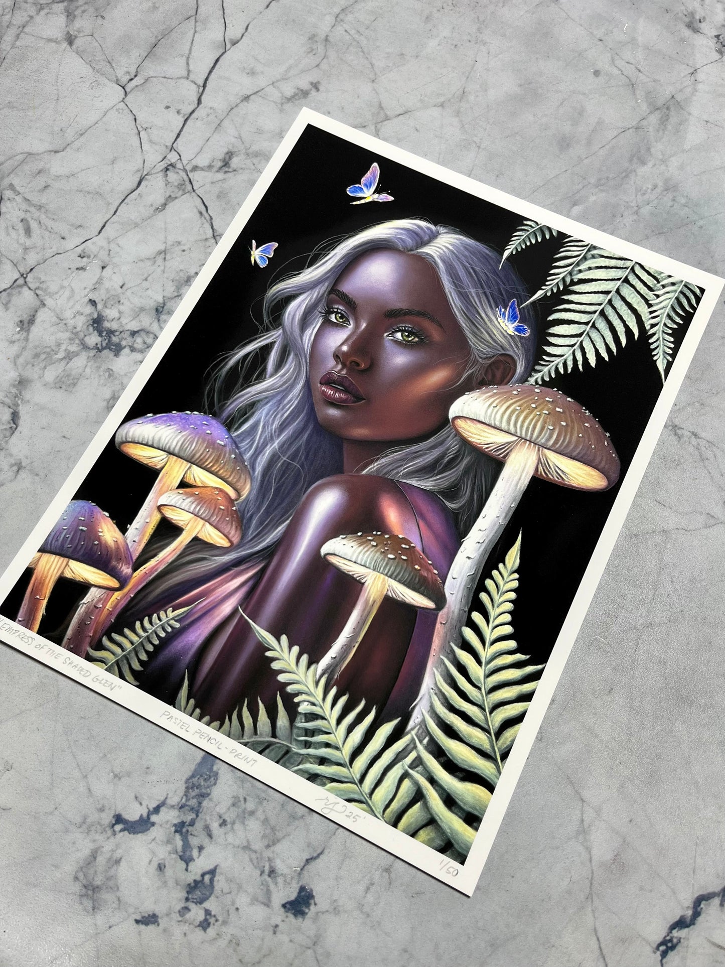 Empress Of The Shaded Glade - Fine Art Print