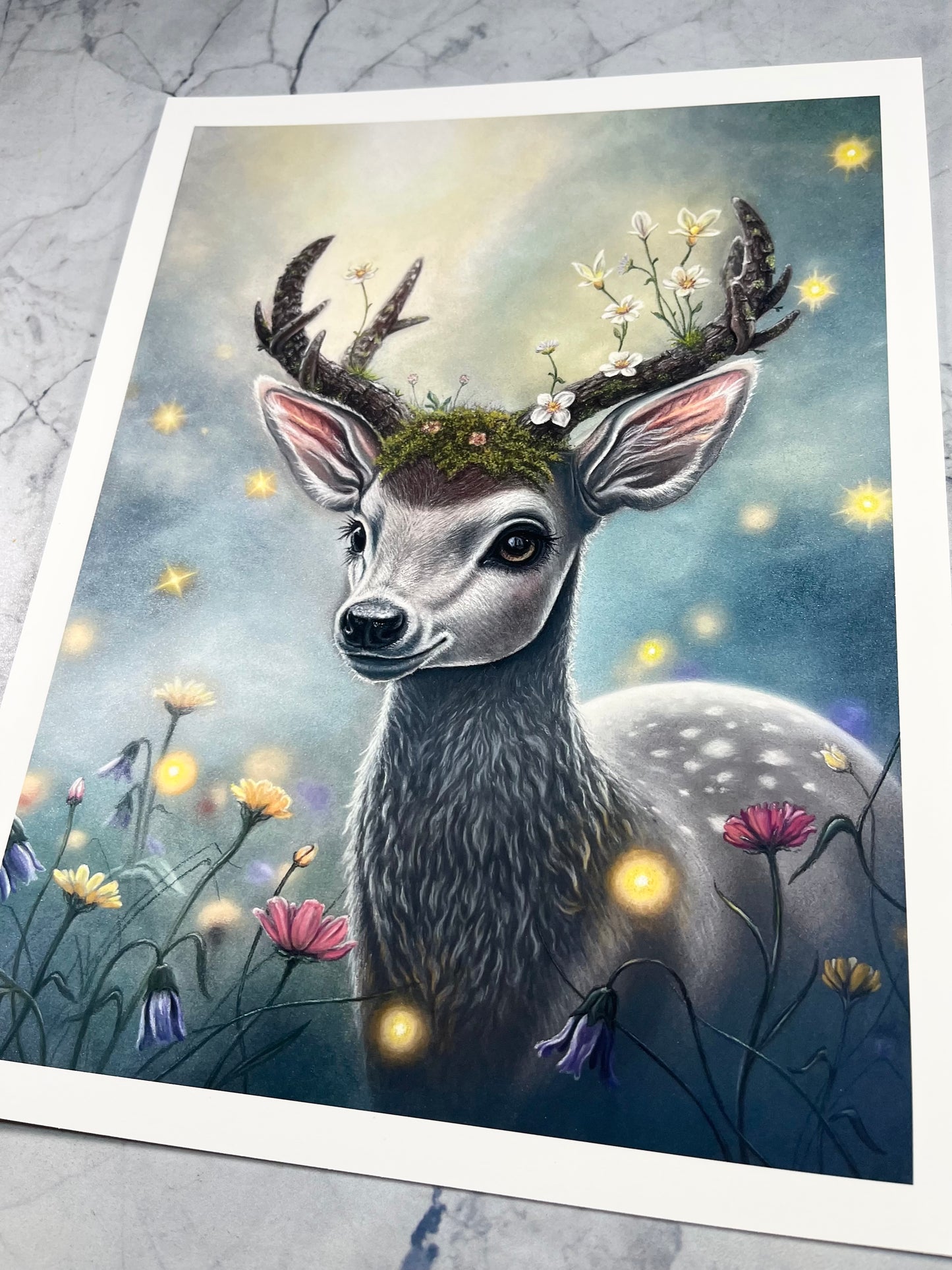 Fawn of the Peaceful Grove - Fine Art Print