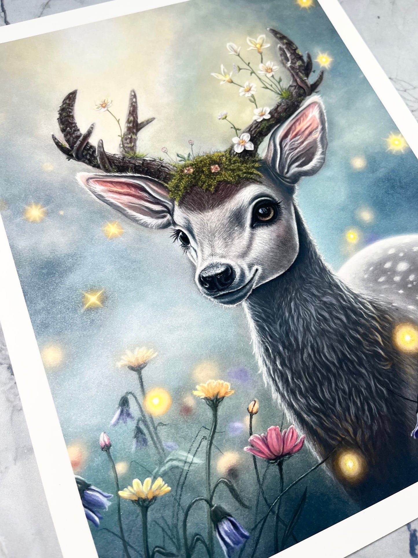 Fawn of the Peaceful Grove - Fine Art Print