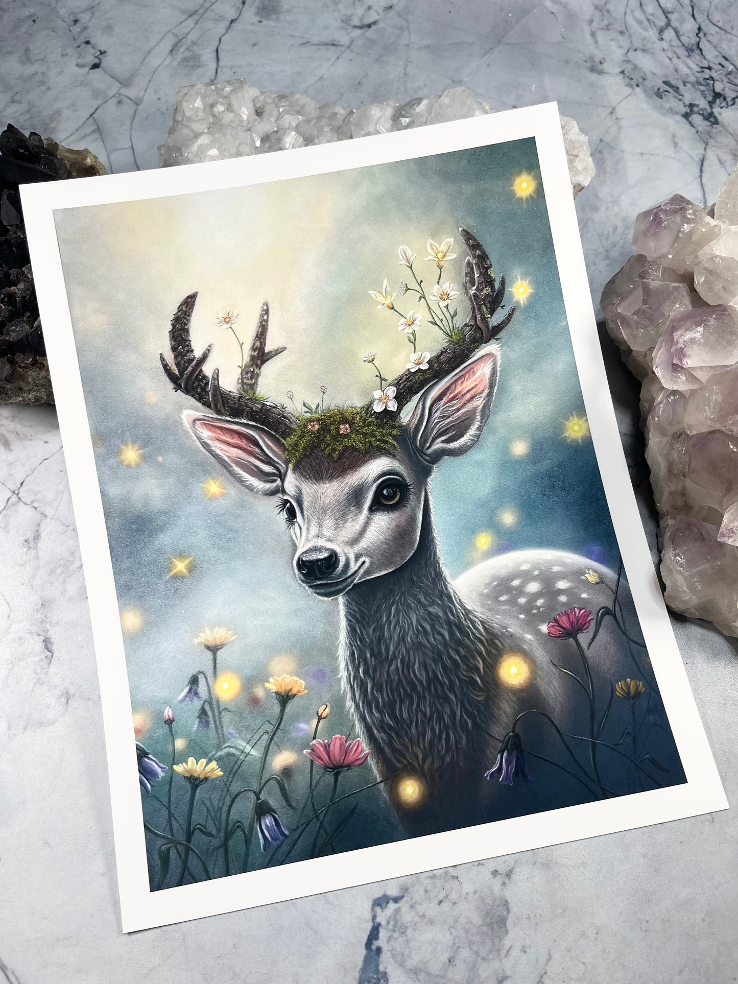 Fawn of the Peaceful Grove - Fine Art Print