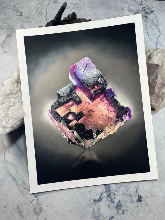 Fluorite - Illinois - Fine Art Print