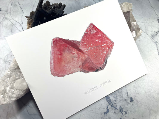 Fluorite - Austria - Fine Art Print