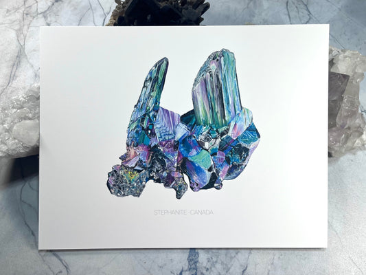 Stephanite - Canada - Fine Art Print