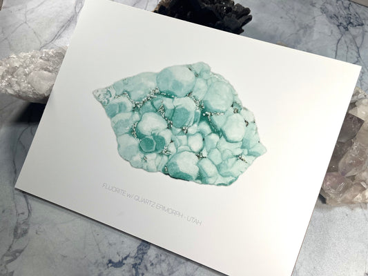 Fluorite - Utah - Fine Art Print