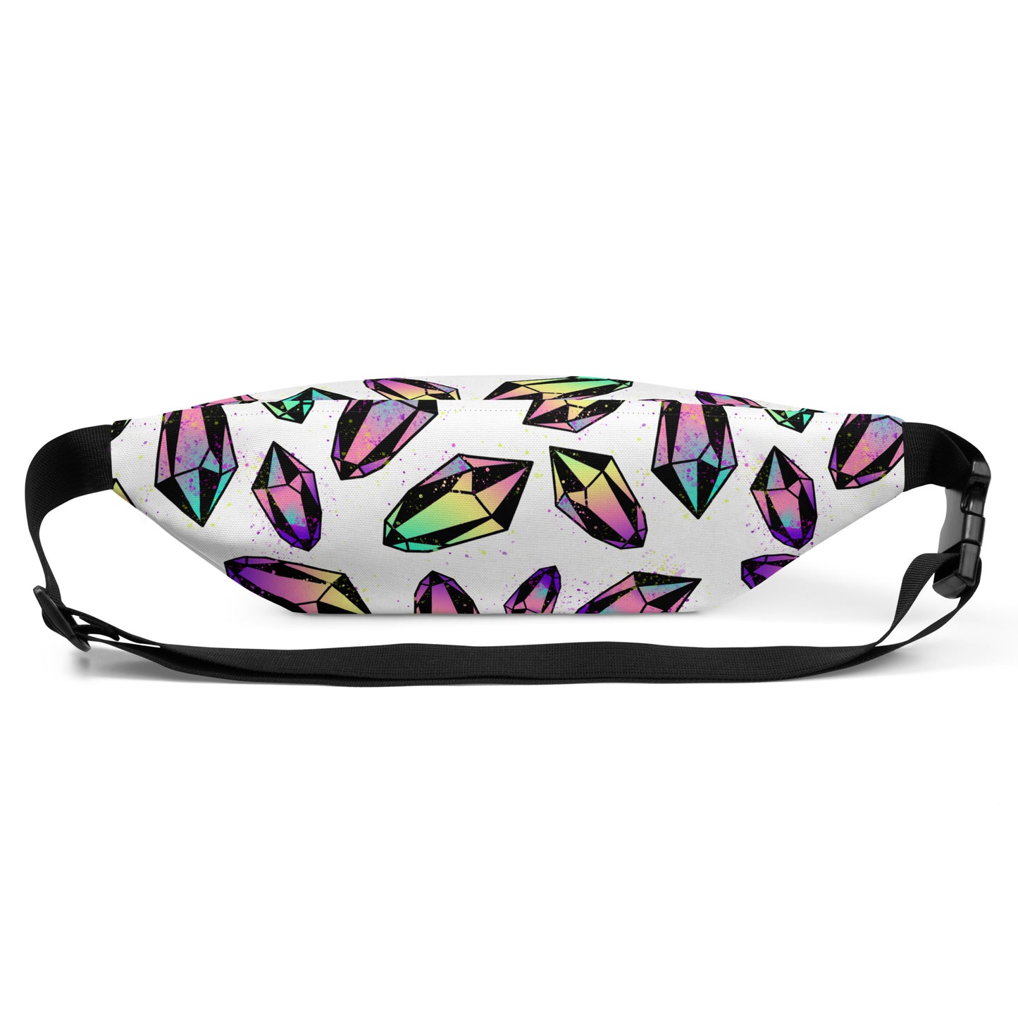 Crystal Fanny Pack - White