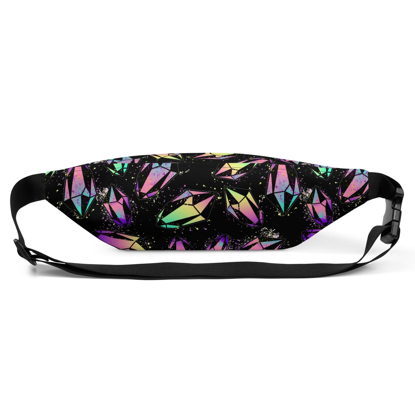 Crystal Fanny Pack - Black