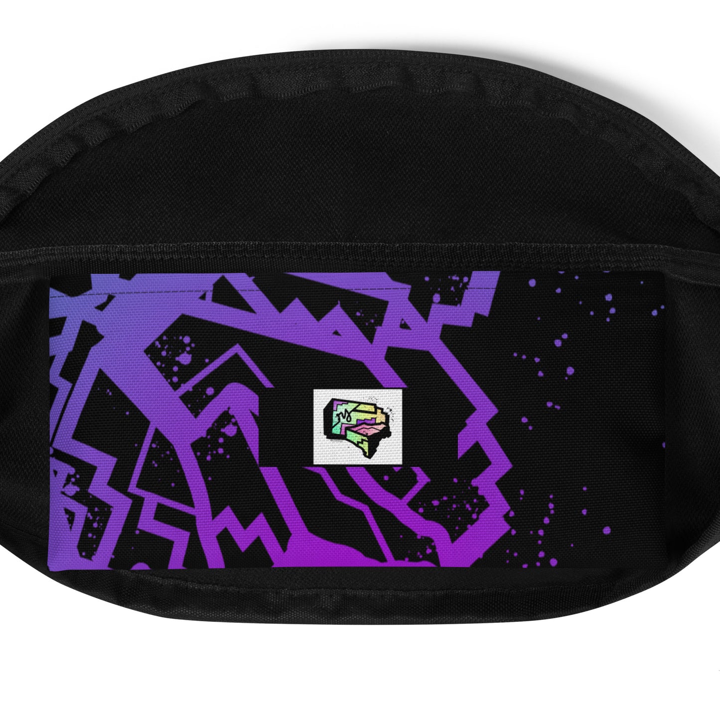 Fluorite Fanny Pack - Black