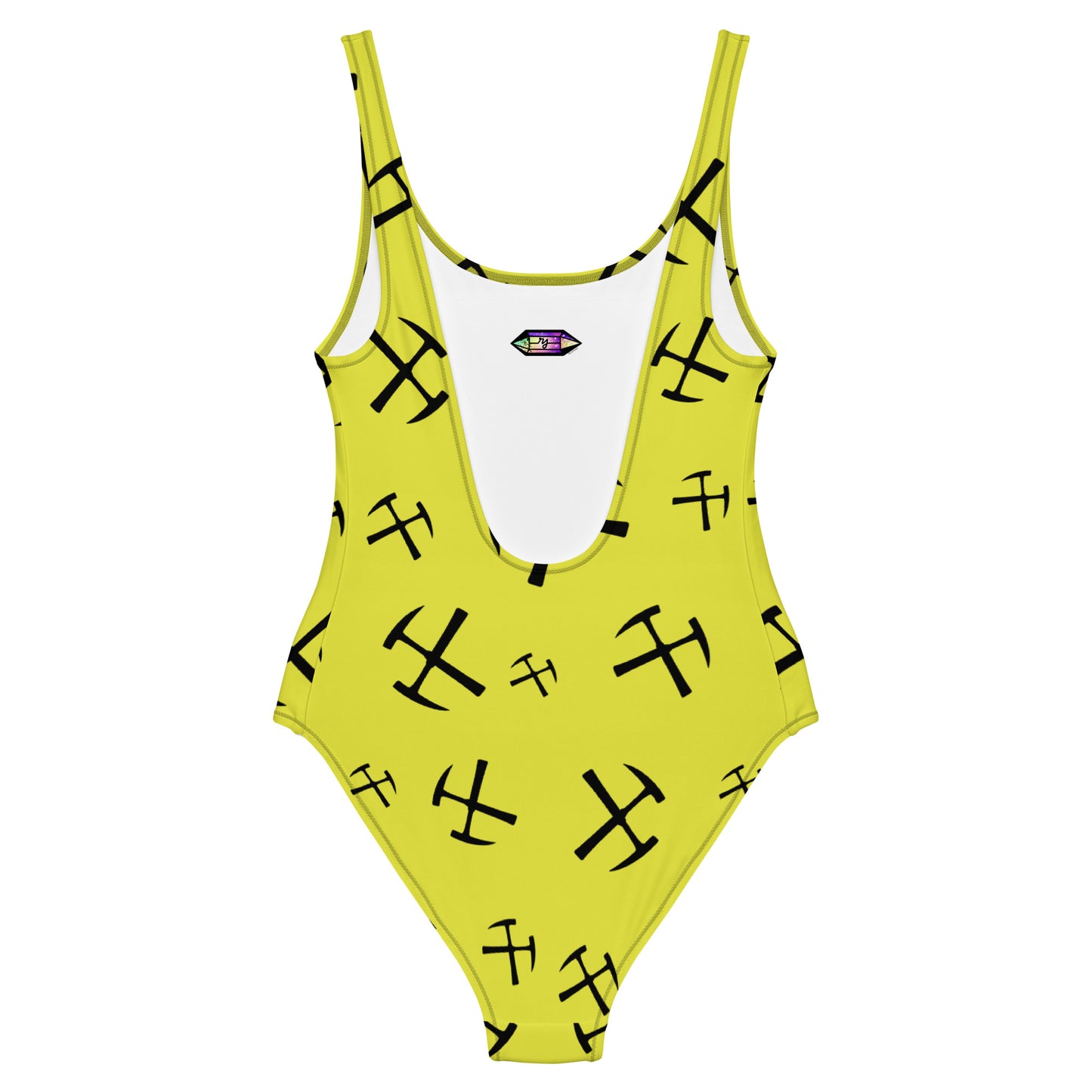 Rockhound One-Piece Swimsuit - Bright Yellow