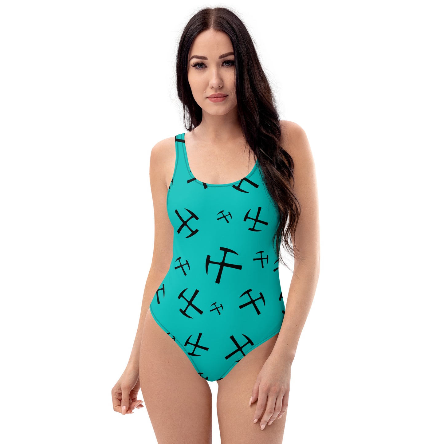 Rockhound One-Piece Swimsuit - Turquoise