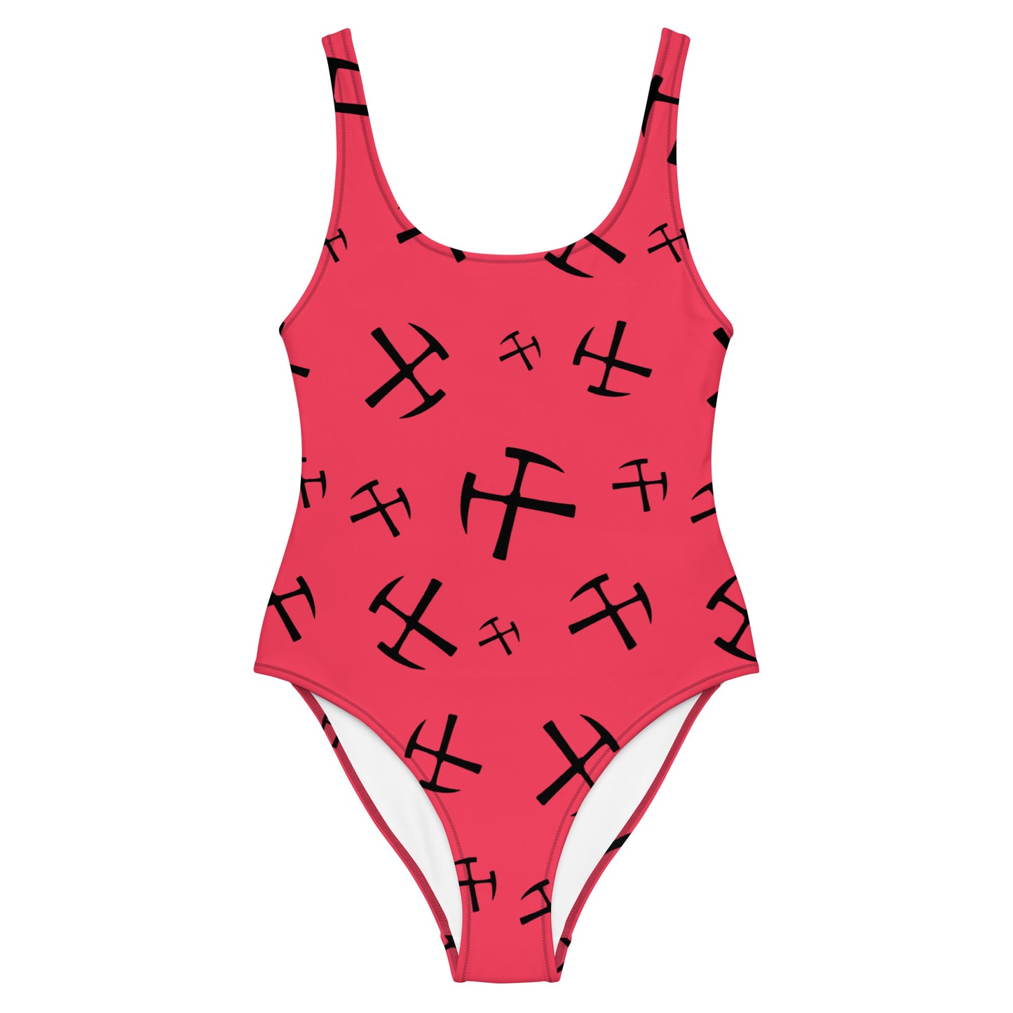 Rockhound One-Piece Swimsuit - Radical Red