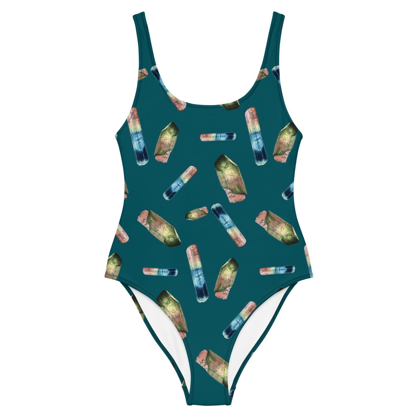 Tourmaline One-Piece Swimsuit - Deep Teal