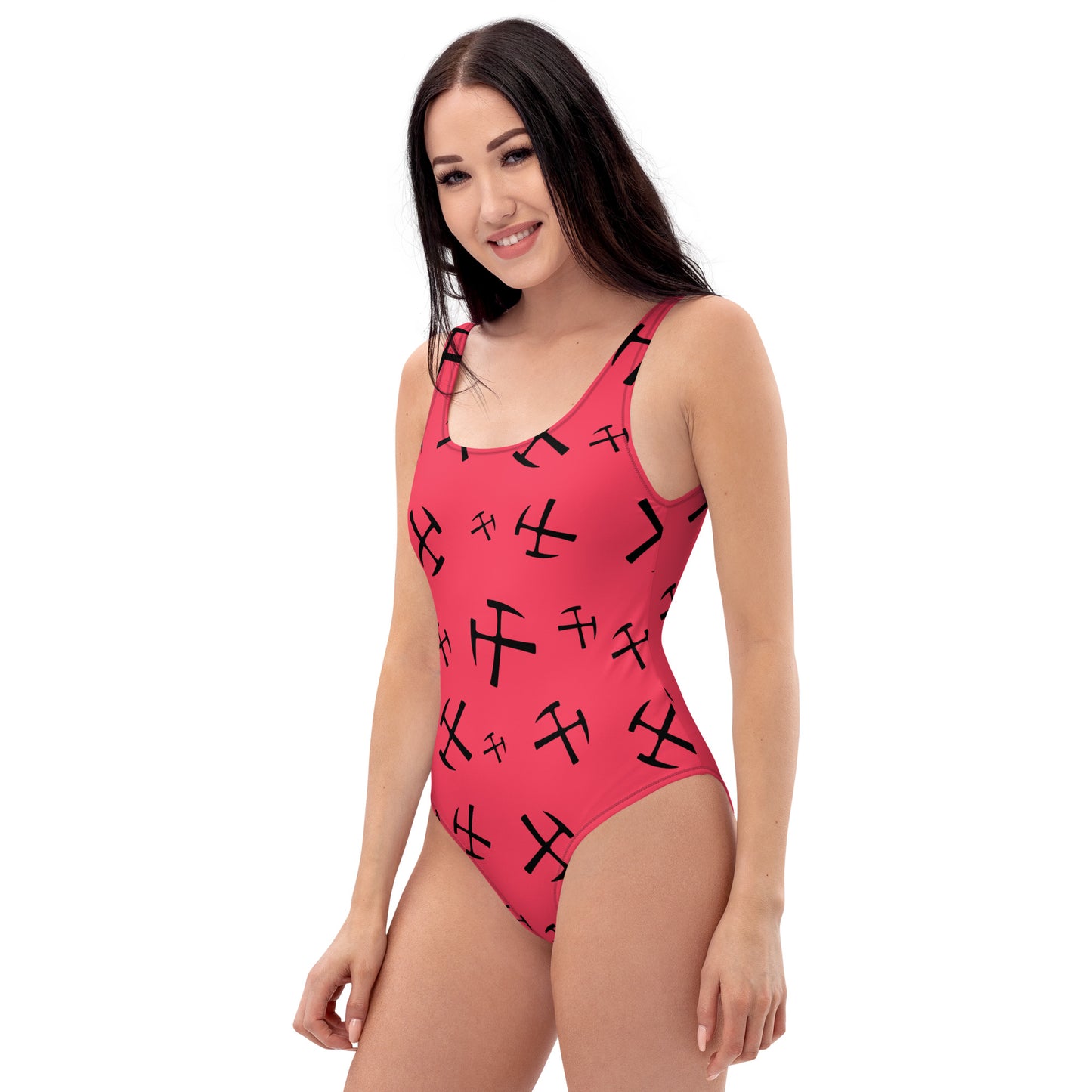 Rockhound One-Piece Swimsuit - Radical Red