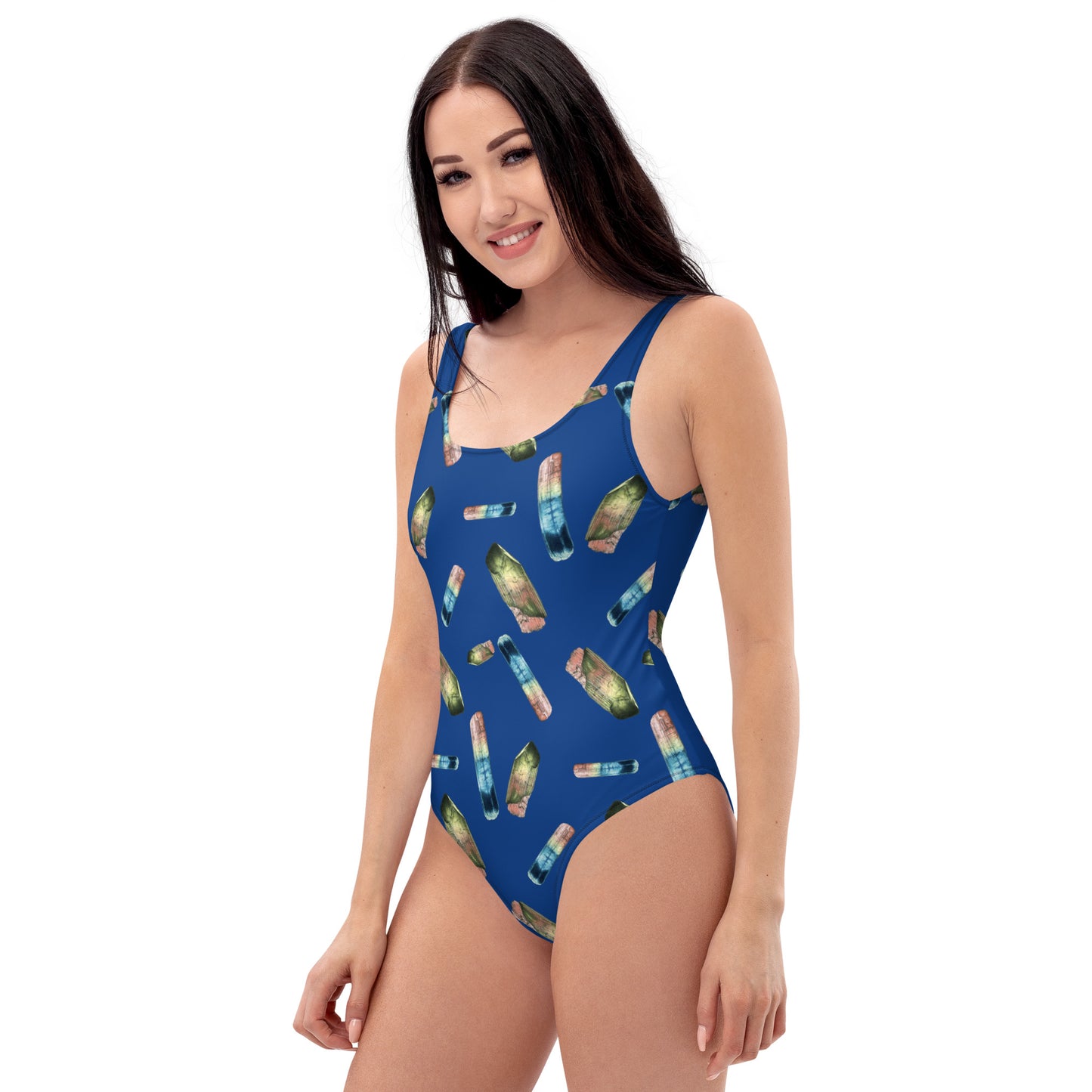 Tourmaline One-Piece Swimsuit - Blue