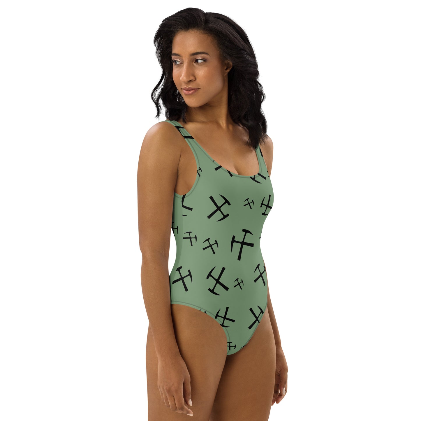 Rockhound One-Piece Swimsuit - Sage