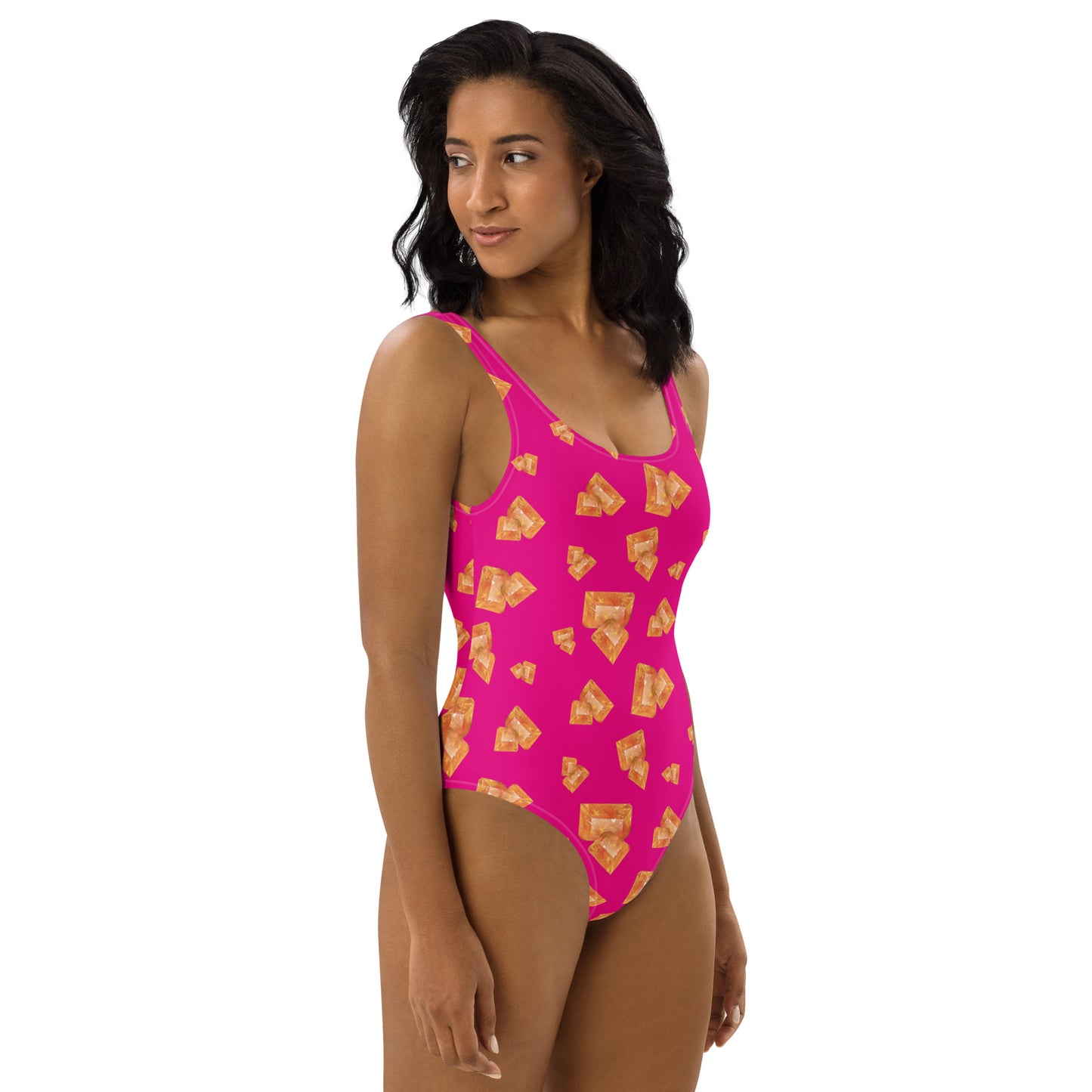 Wulfenite One-Piece Swimsuit - Pink