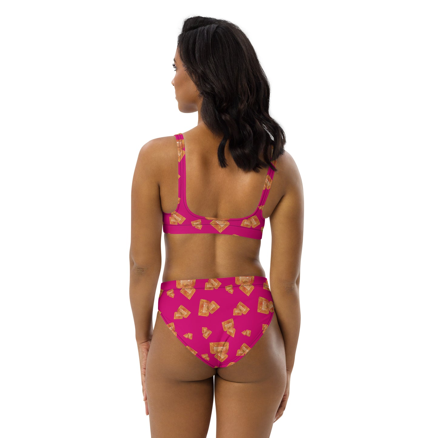 Wulfenite high-waisted bikini - Pink