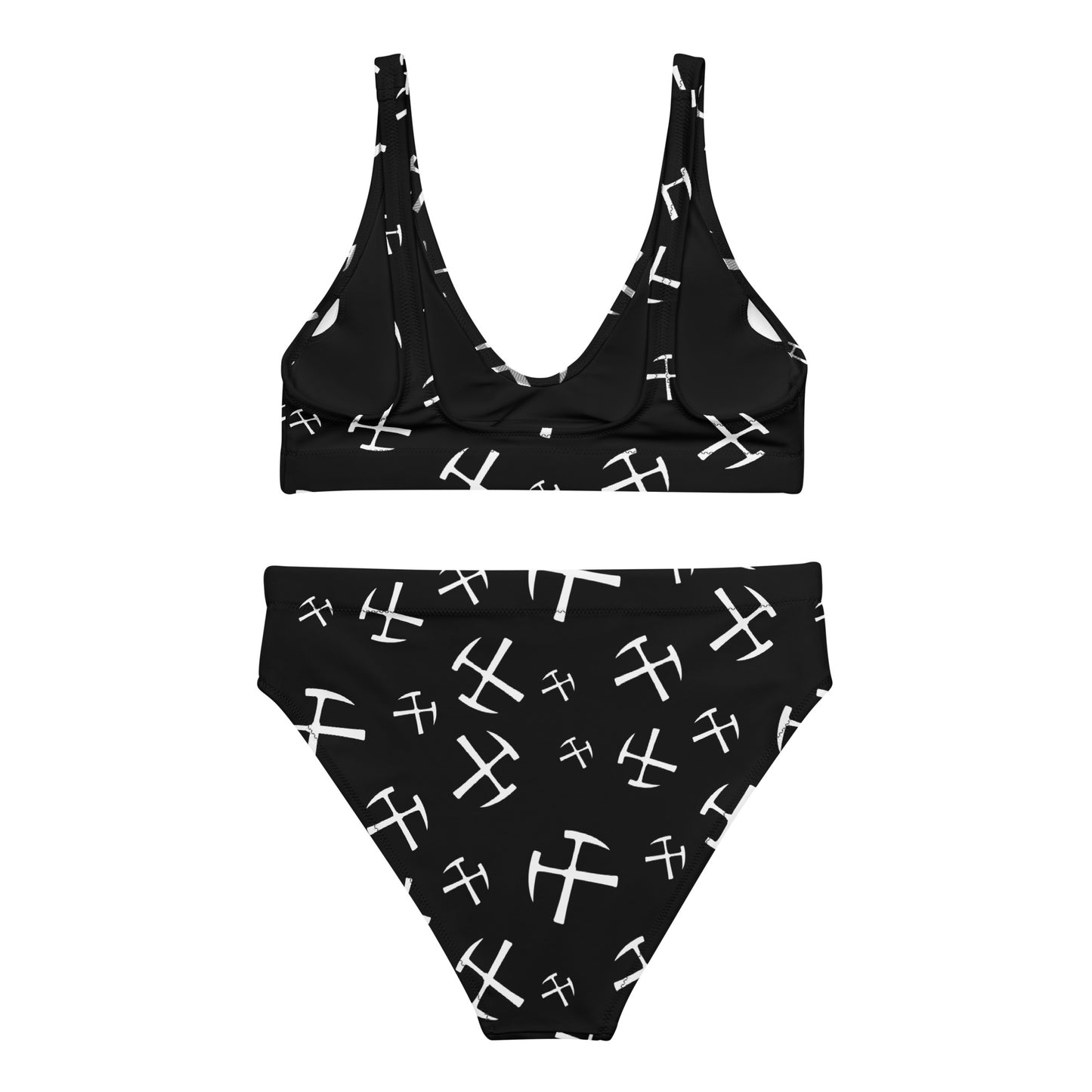 Rockhound high-waisted bikini - Black