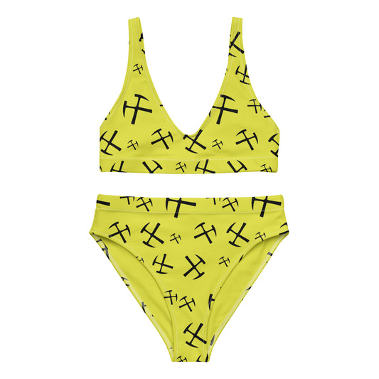 Rockhound high-waisted bikini - Bright Yellow