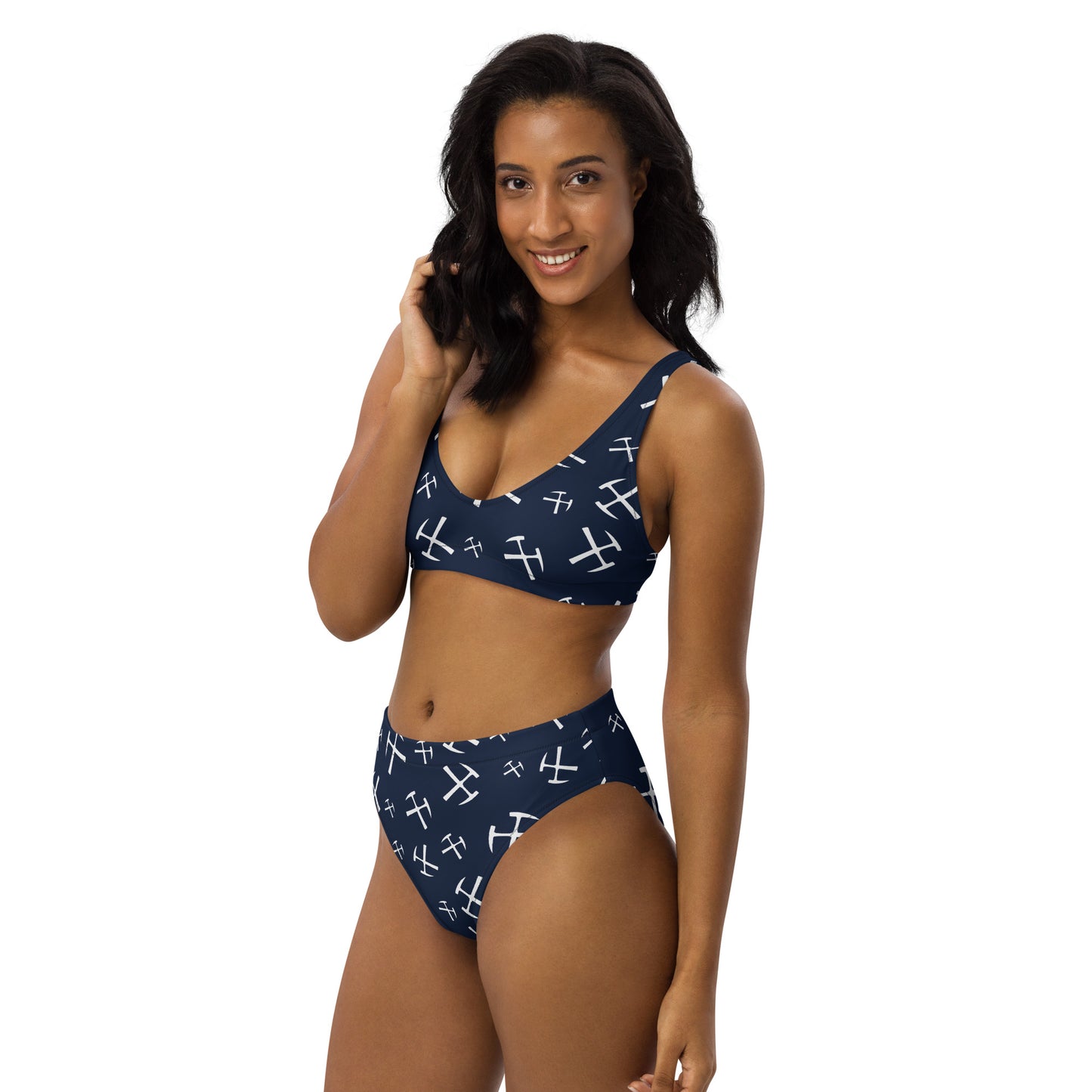 Rockhound high-waisted bikini - Navy