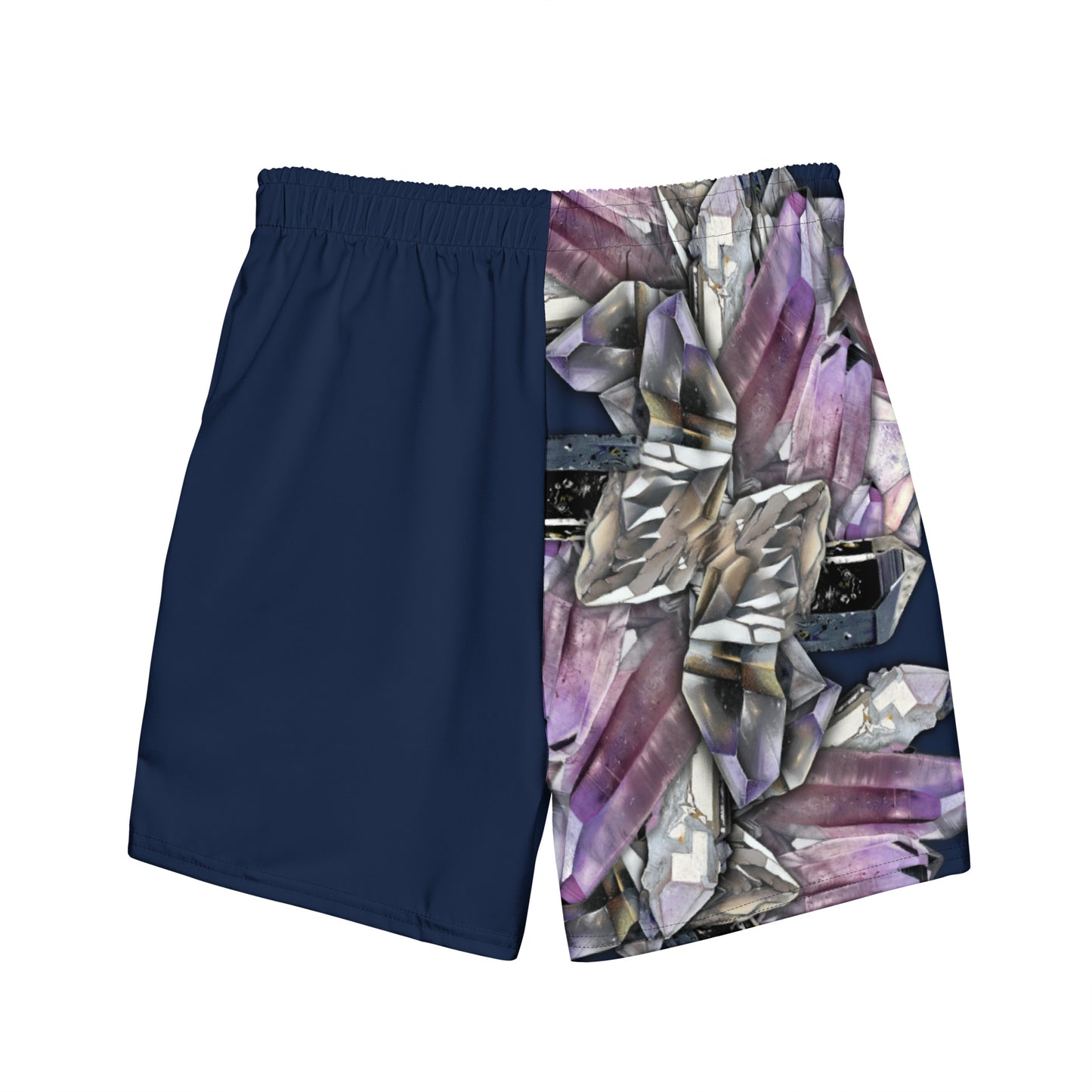 Quartz & Amethyst Swim Trunks - Navy