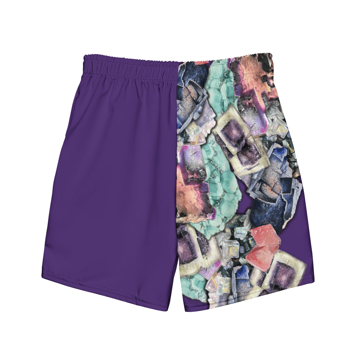 Fluorite Swim Trunks - Purple