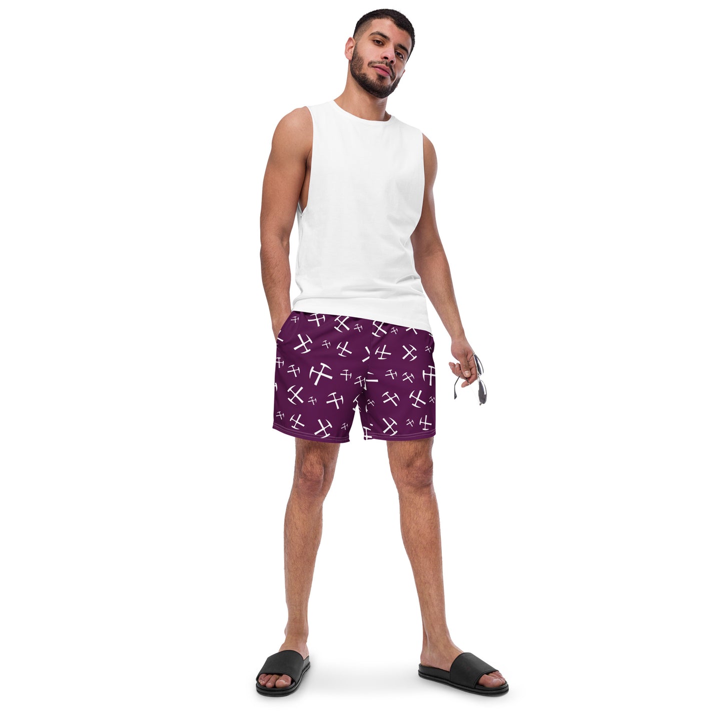 Rockhound Swim Trunks - Deep Plum