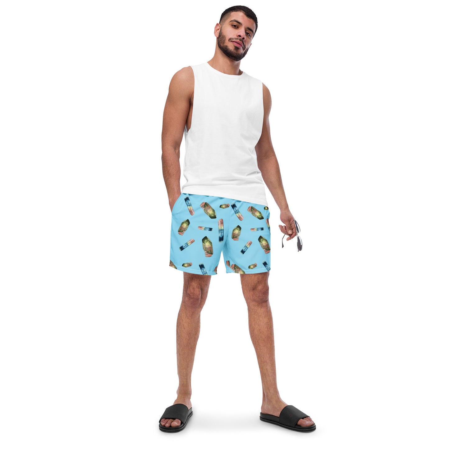 Tourmaline Swim Trunks - Sky Blue