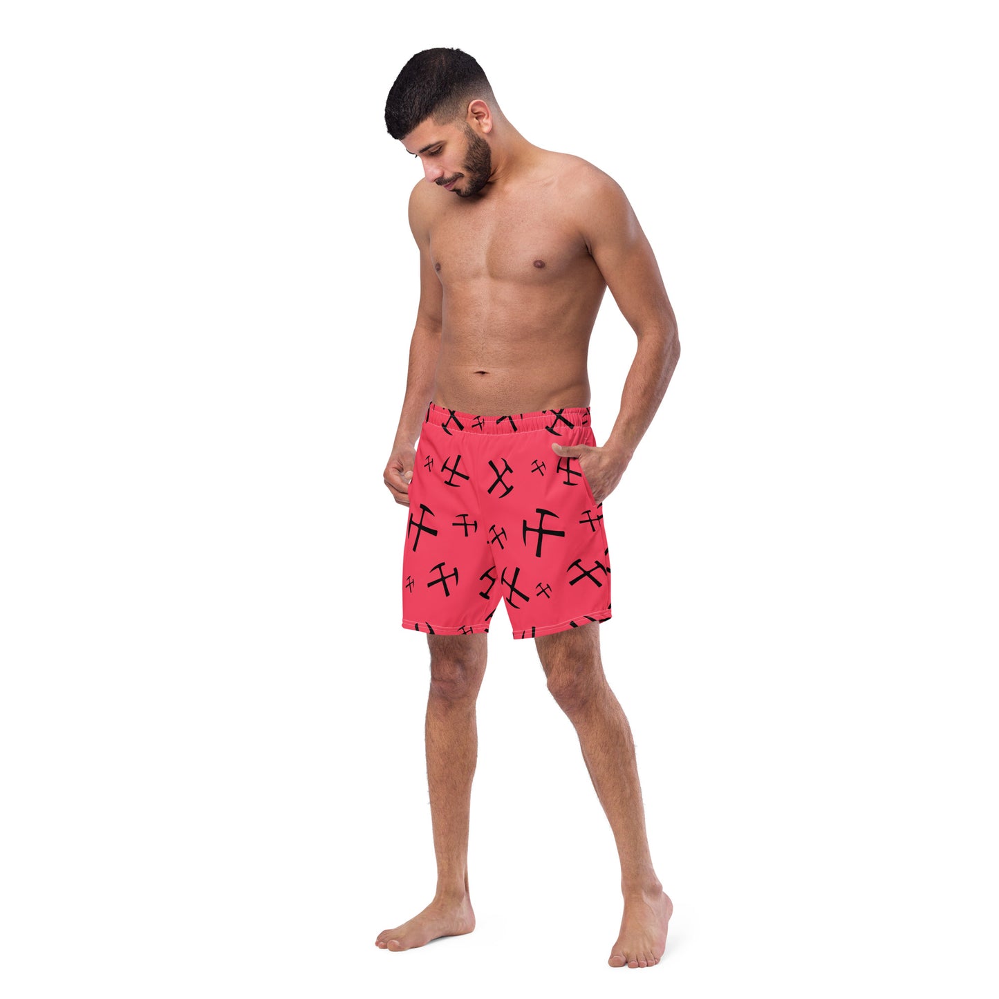 Rockhound Swim Trunks - Radical Red