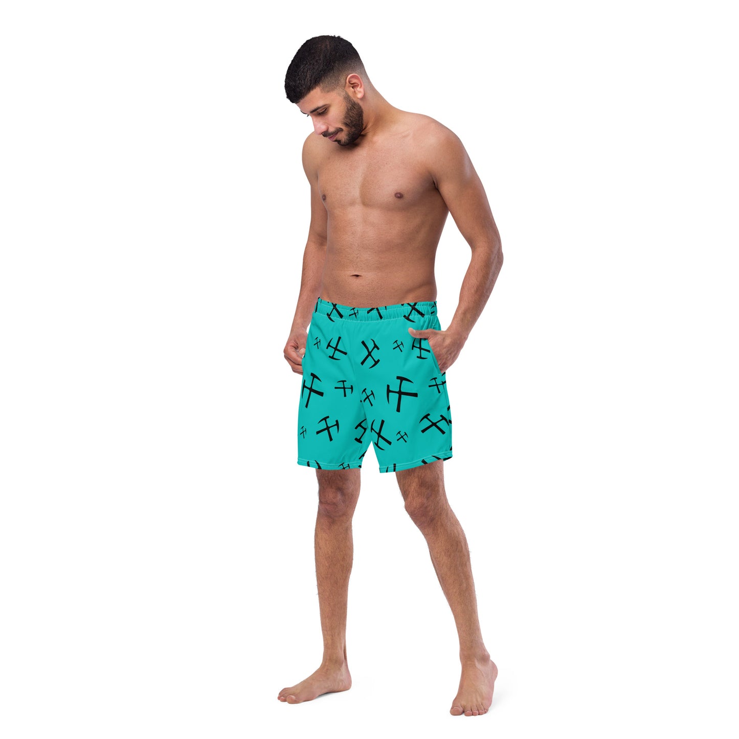 Rockhound Swim Trunks - Turquoise