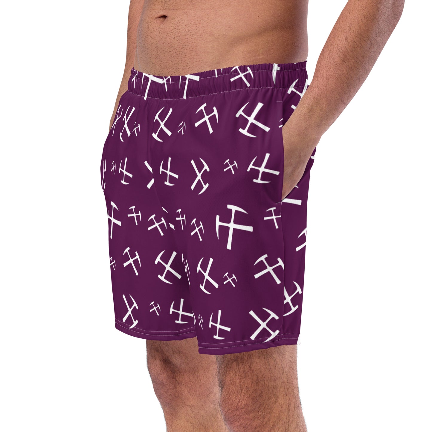 Rockhound Swim Trunks - Deep Plum