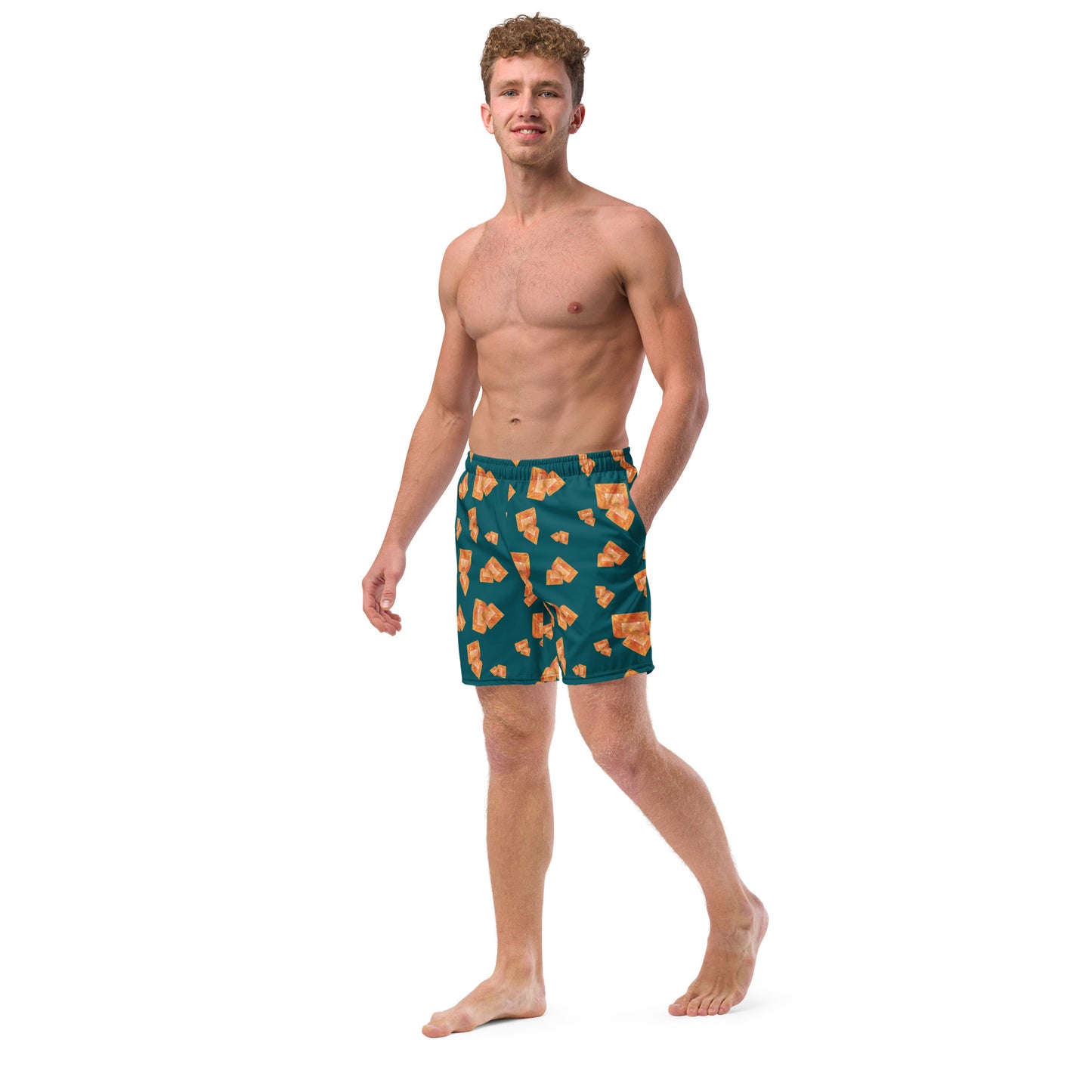 Wulfenite Swim Trunks - Deep Teal