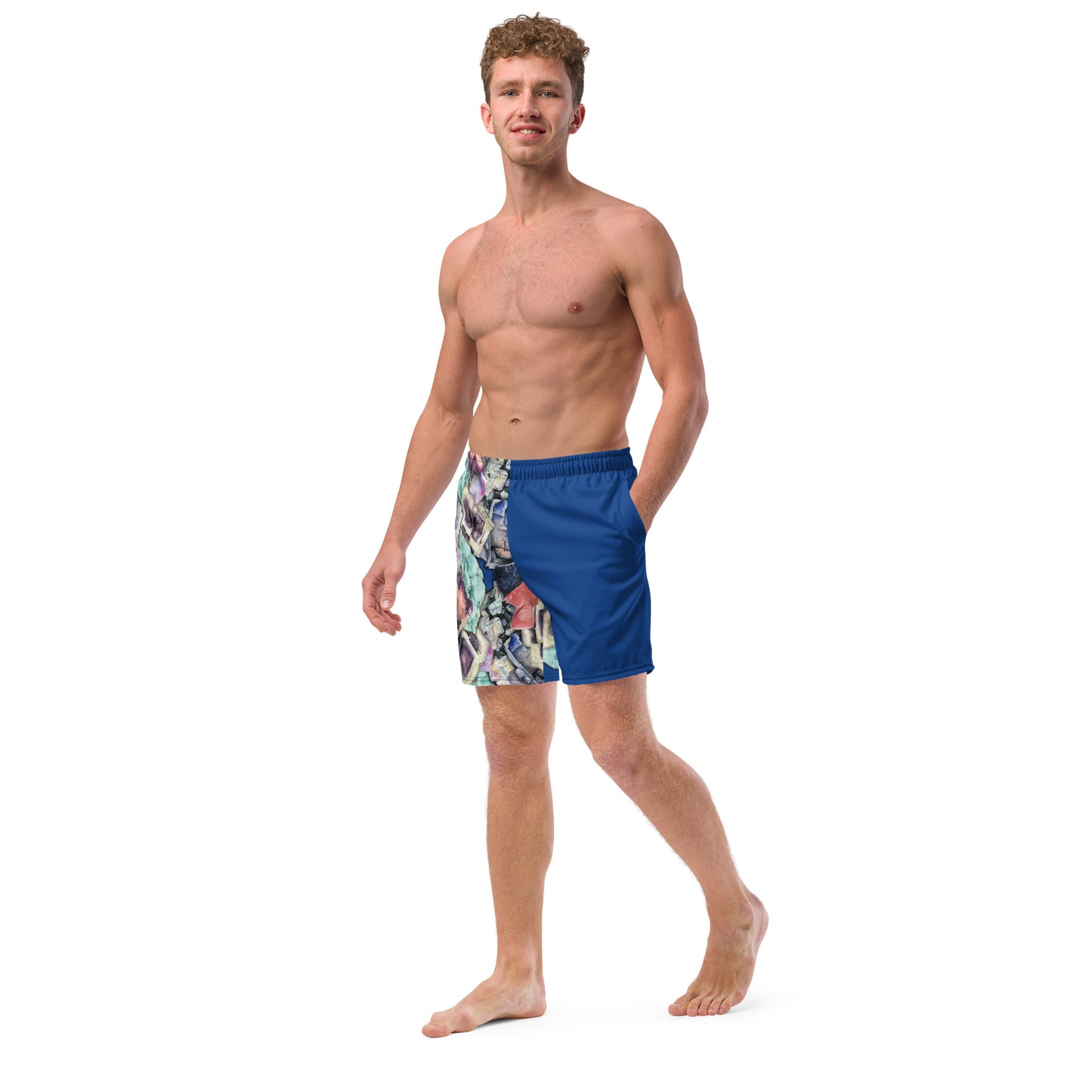 Fluorite Men's swim trunks - Blue