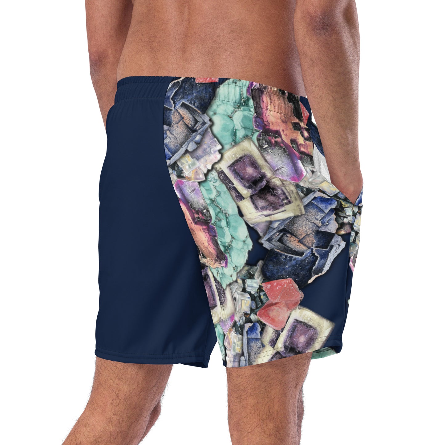 Fluorite Swim Trunks - Navy