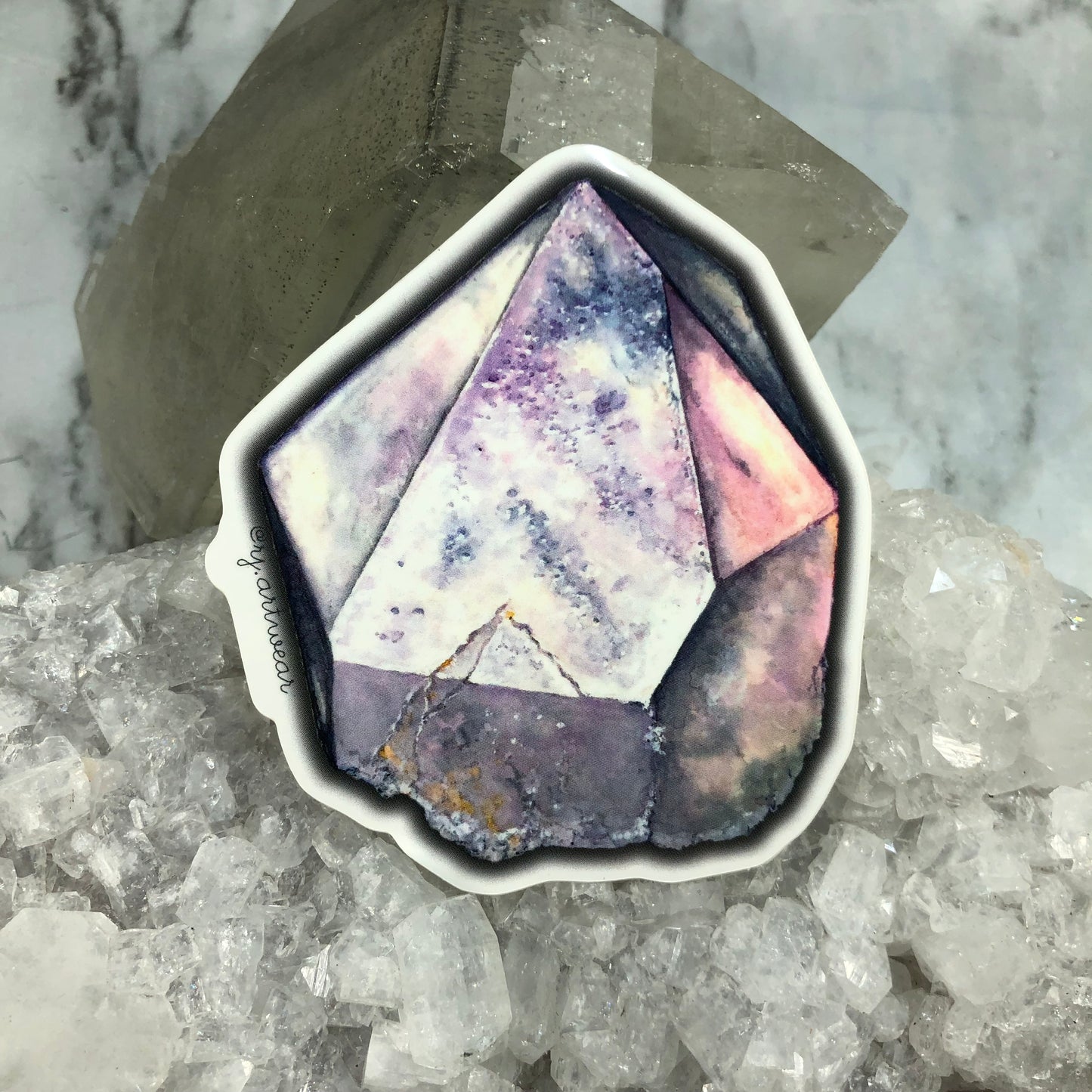 Quartz & Amethyst Sticker Pack