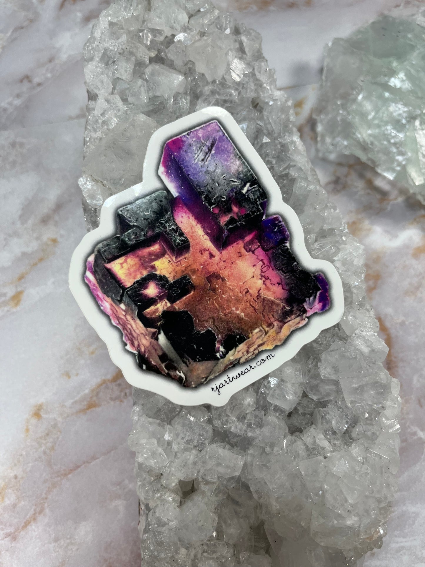 Fluorite Sticker Pack