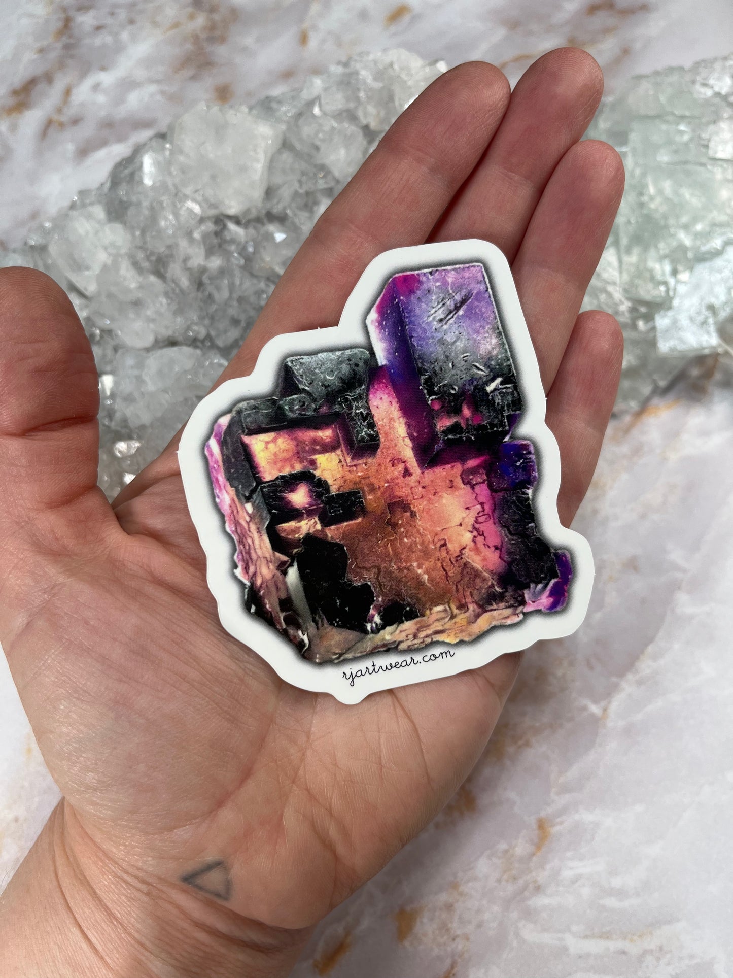 Lead Hill Mine, Illinois Fluorite Sticker or Magnet