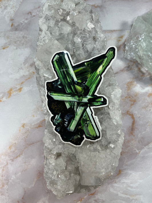 Vivianite Sticker or Magnet