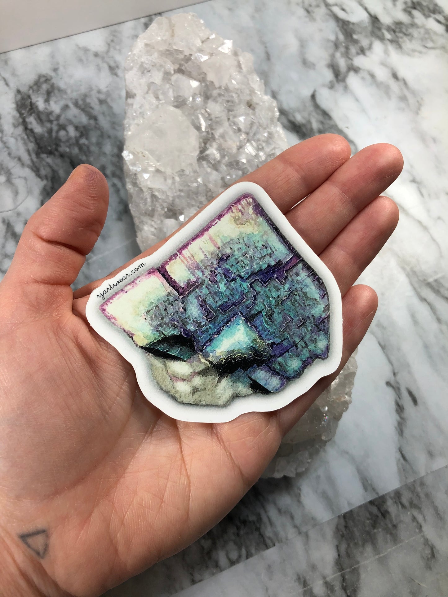 Fluorite Sticker Pack