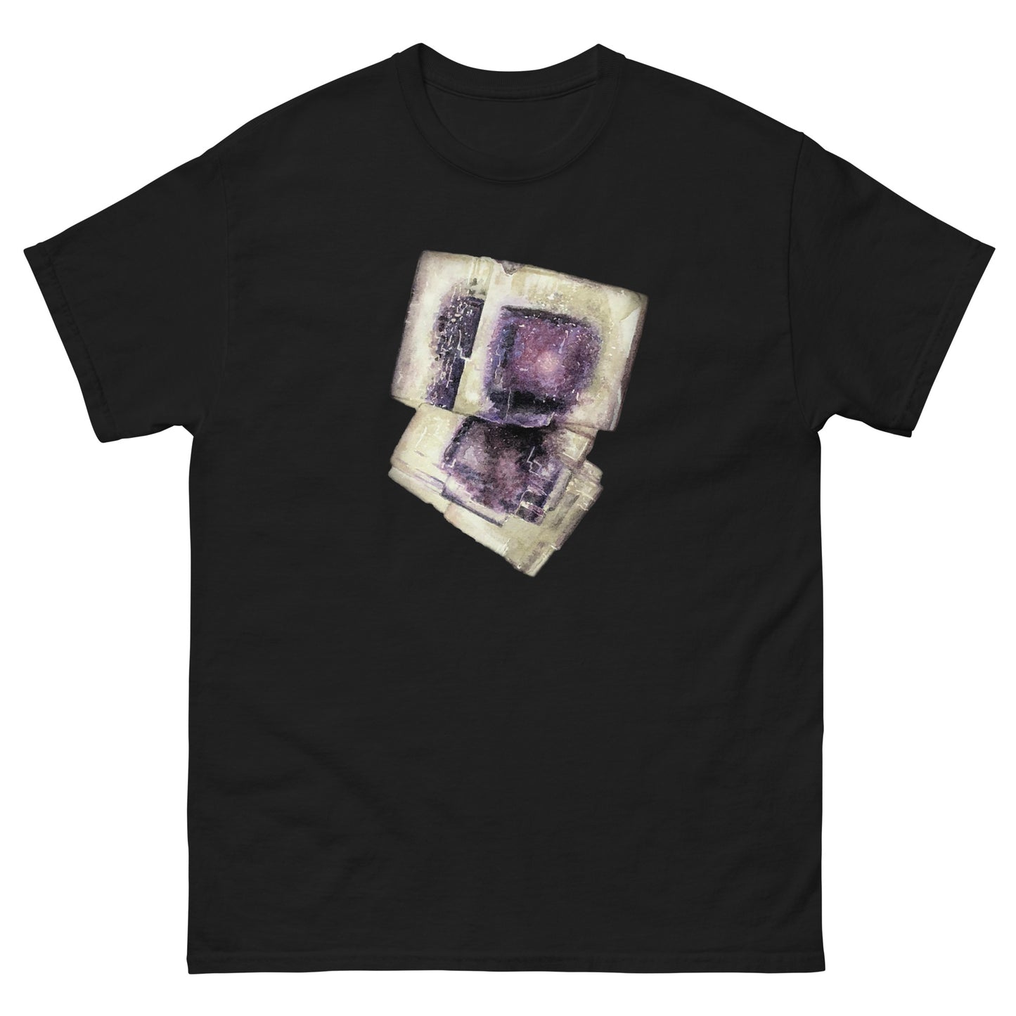 Men's Auglaize Fluorite Watercolor Artwork Tee