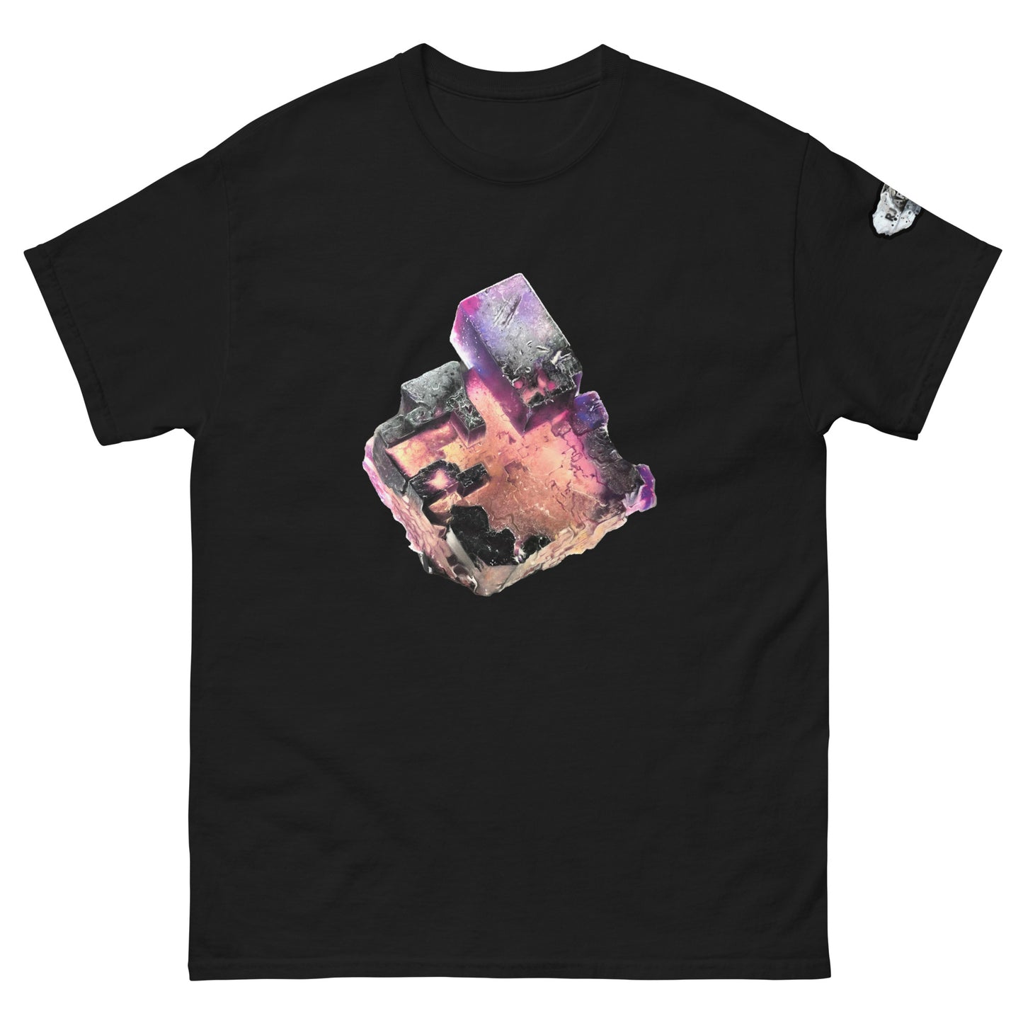 Fluorite Cube Drawing - Men's classic tee