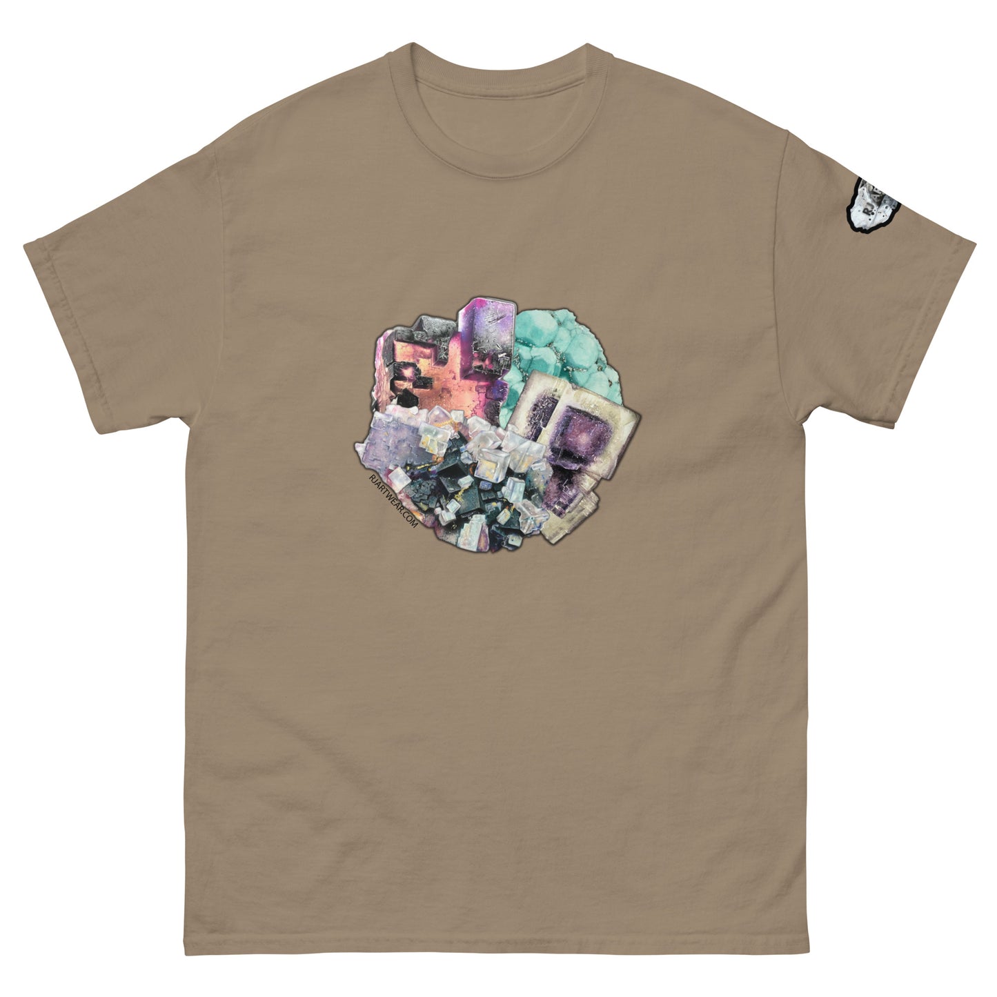 Fluorite Collage - Men's classic tee